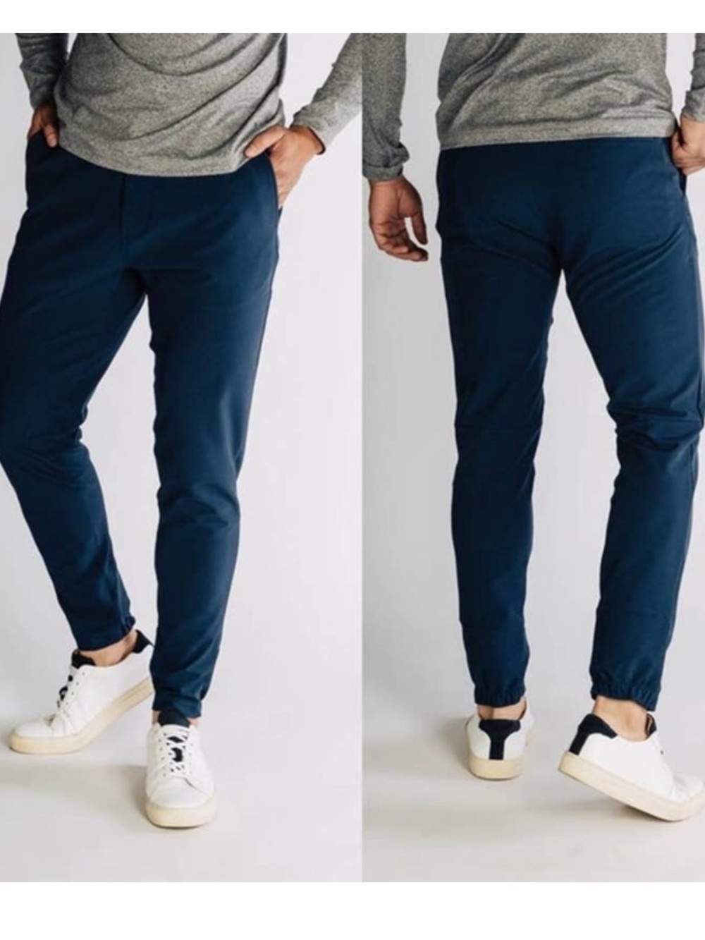 RHONE Men’s Commuter Jogger Pants blue size 28